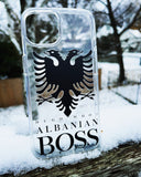 Albanian BOSS iPhone Case