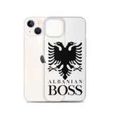 Albanian BOSS iPhone Case