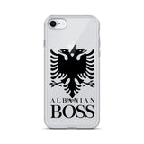 Albanian BOSS iPhone Case