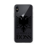 Albanian BOSS iPhone Case