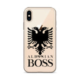 Albanian BOSS iPhone Case