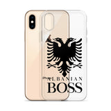 Albanian BOSS iPhone Case