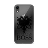 Albanian BOSS iPhone Case