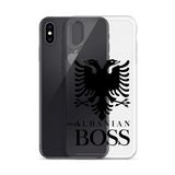 Albanian BOSS iPhone Case