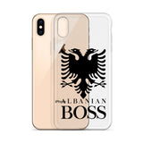 Albanian BOSS iPhone Case