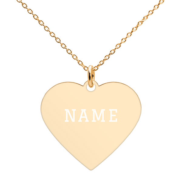 Customizable  Heart Necklace