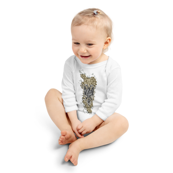 ILLYRIAN Tibes Gold Baby bodysuit