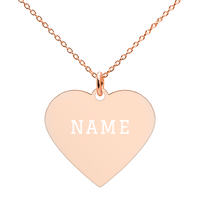 Customizable  Heart Necklace