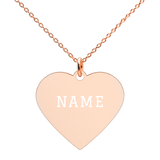 Customizable  Heart Necklace