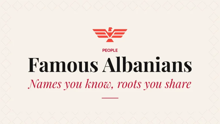 16 famous Albanians